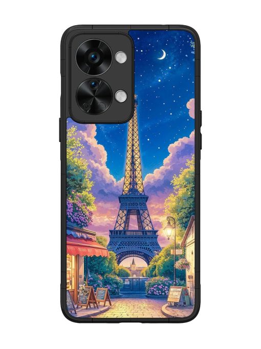 Twilight In Paris Glossy Soft Edge Case for Oneplus Nord 2T (5G) Chachhi