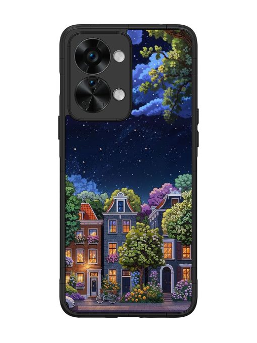 Moonlit Streets Glossy Soft Edge Case for Oneplus Nord 2T (5G) Chachhi