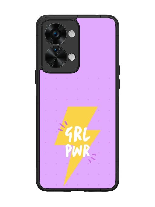 Girl Power Spark Glossy Soft Edge Case for Oneplus Nord 2T (5G) Chachhi