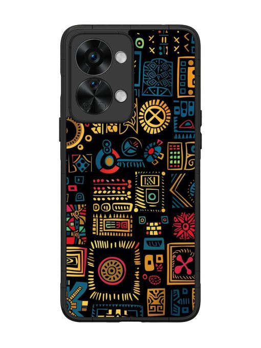 Tribal Tapestry Glossy Soft Edge Case for Oneplus Nord 2T (5G) Chachhi