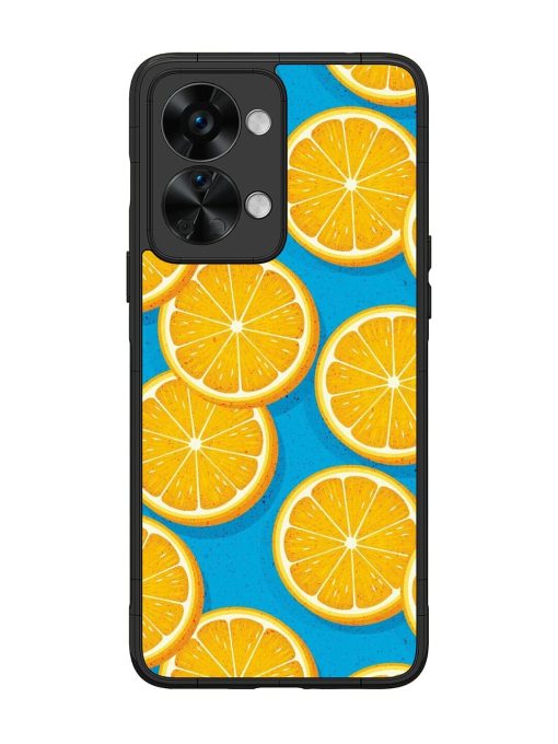 Citrus Symphony Glossy Soft Edge Case for Oneplus Nord 2T (5G) Chachhi