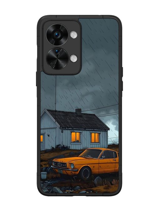 Rainy Day Retreat Glossy Soft Edge Case for Oneplus Nord 2T (5G)