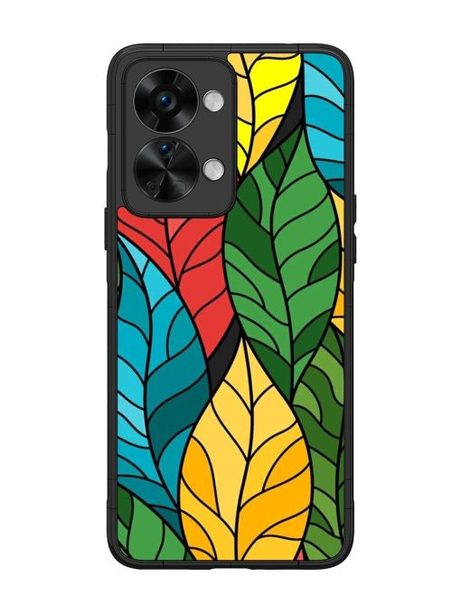 Foliage Fiesta Glossy Soft Edge Case for Oneplus Nord 2T (5G) Chachhi