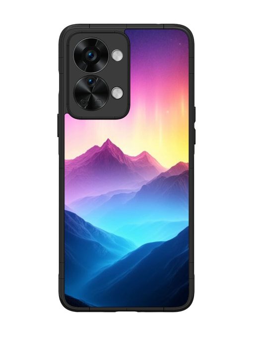 Cosmic Mountains Glossy Soft Edge Case for Oneplus Nord 2T (5G) Chachhi