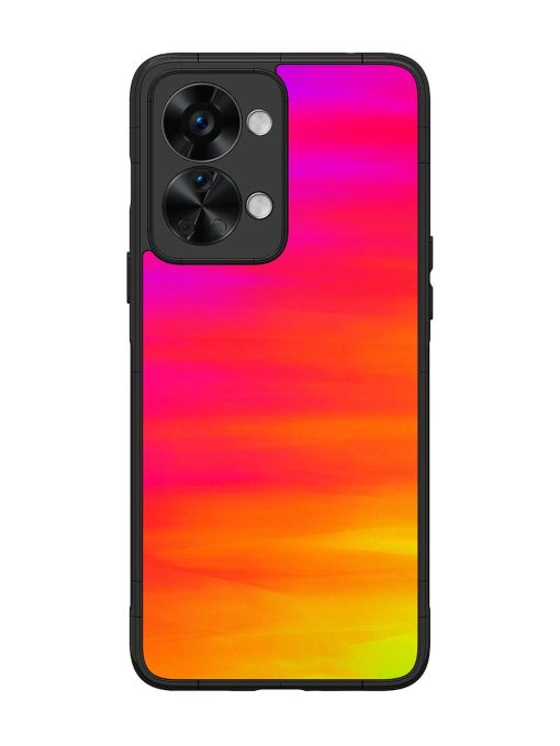 Neon Horizon Glossy Soft Edge Case for Oneplus Nord 2T (5G) Chachhi