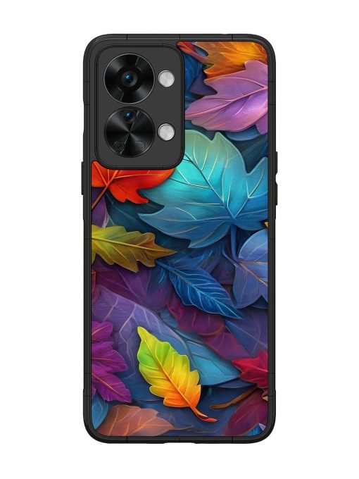 Autumn'S Embrace Glossy Soft Edge Case for Oneplus Nord 2T (5G)