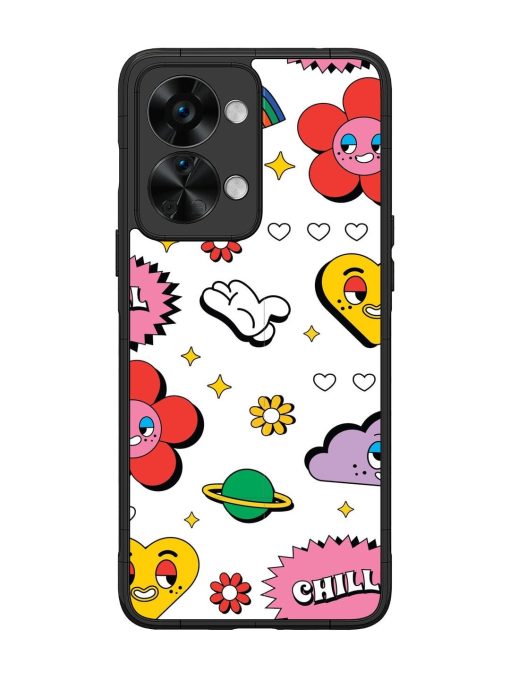 Whimsical Wonderland Glossy Soft Edge Case for Oneplus Nord 2T (5G) Chachhi