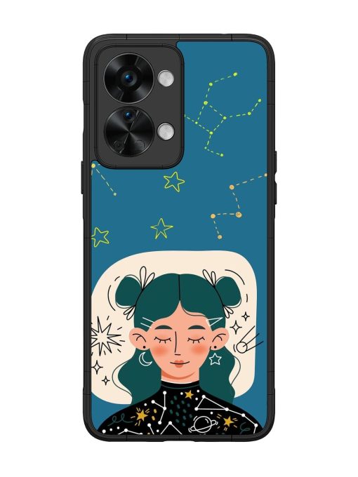 Cosmic Daydreamer Glossy Soft Edge Case for Oneplus Nord 2T (5G) Chachhi