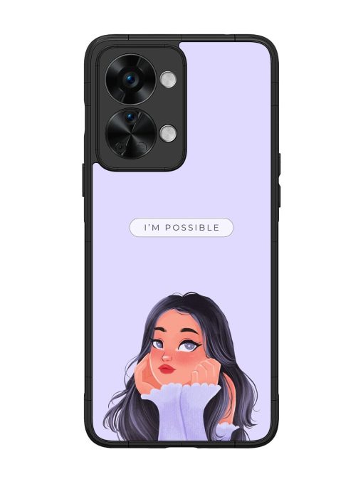 Im Possible Glossy Soft Edge Case for Oneplus Nord 2T (5G) Chachhi