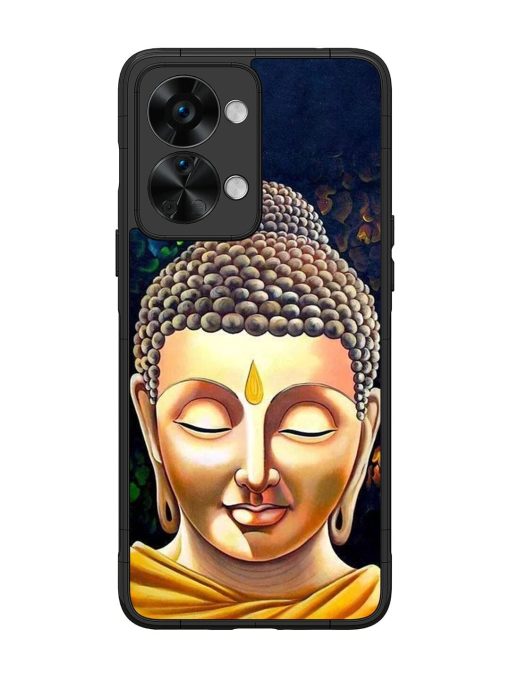 Buddha Face Glossy Soft Edge Case for Oneplus Nord 2T (5G) Chachhi