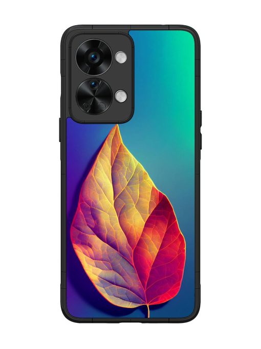 Autumn'S Embrace Glossy Soft Edge Case for Oneplus Nord 2T (5G) Chachhi