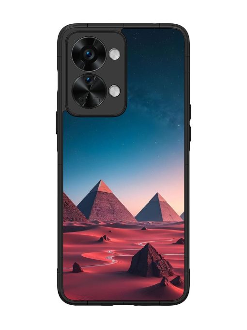 Ancient Wonders Sky Glossy Soft Edge Case for Oneplus Nord 2T (5G) Chachhi