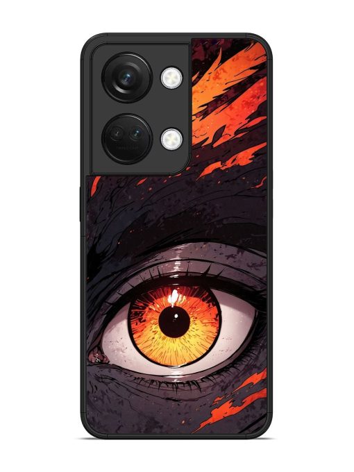 Inferno Gaze Glossy Soft Edge Case for Oneplus Nord 3 (5G) Chachhi