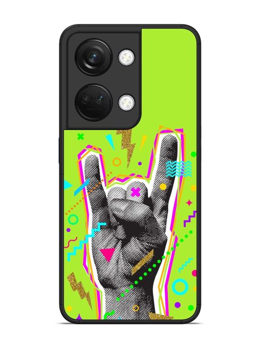 Neon Rock Glossy Soft Edge Case for Oneplus Nord 3 (5G) Chachhi