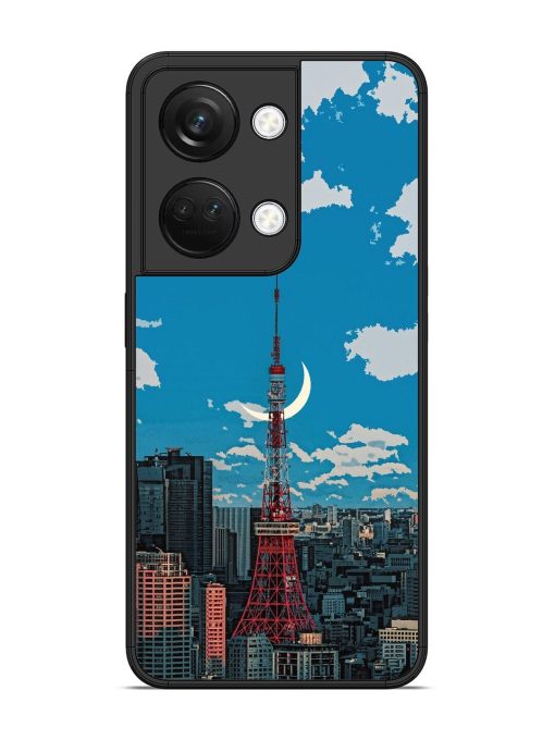 Tokyo Twilight Glossy Soft Edge Case for Oneplus Nord 3 (5G) Chachhi