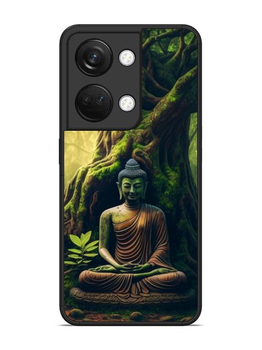 Green Buddha Art Glossy Soft Edge Case for Oneplus Nord 3 (5G) Chachhi