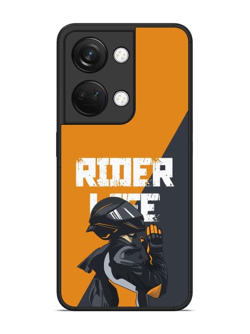 Ride Never Ends Glossy Soft Edge Case for Oneplus Nord 3 (5G) Chachhi