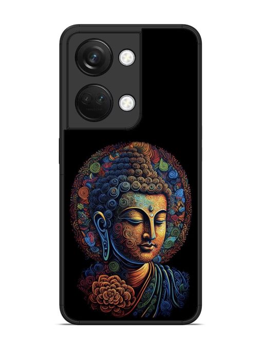 Stained Glass Serenity Glossy Soft Edge Case for Oneplus Nord 3 (5G) Chachhi