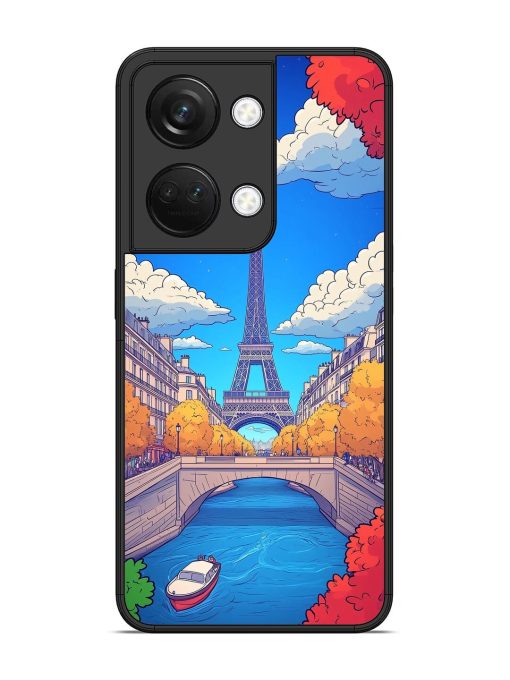 Parisian Panorama Glossy Soft Edge Case for Oneplus Nord 3 (5G) Chachhi