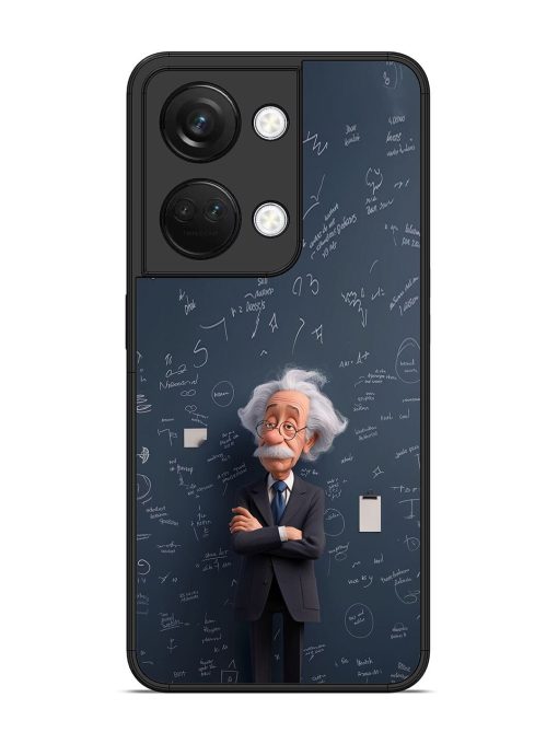 Albert Einstein Glossy Soft Edge Case for Oneplus Nord 3 (5G) Chachhi