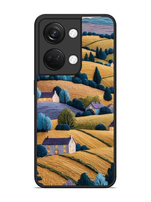 Rolling Hilltop Haven Glossy Soft Edge Case for Oneplus Nord 3 (5G) Chachhi