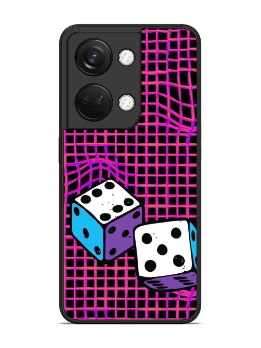 Glitched Dice Glossy Soft Edge Case for Oneplus Nord 3 (5G) Chachhi