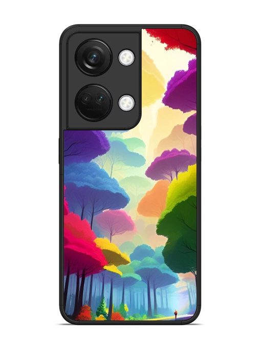 Rainbow Road Glossy Soft Edge Case for Oneplus Nord 3 (5G) Chachhi