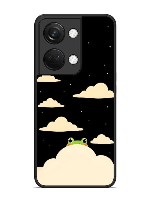 Froggy Night Sky Glossy Soft Edge Case for Oneplus Nord 3 (5G) Chachhi