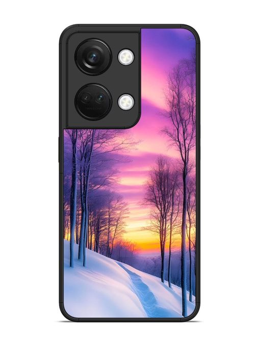 Winter'S Purple Haze Glossy Soft Edge Case for Oneplus Nord 3 (5G) Chachhi