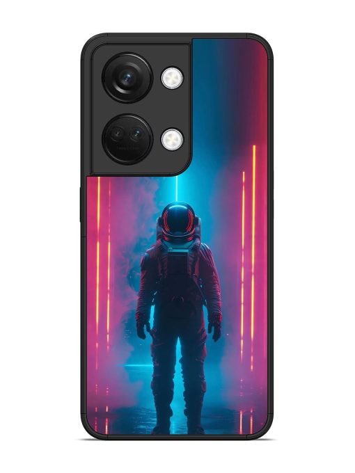 Neon Astronaut Glossy Soft Edge Case for Oneplus Nord 3 (5G) Chachhi