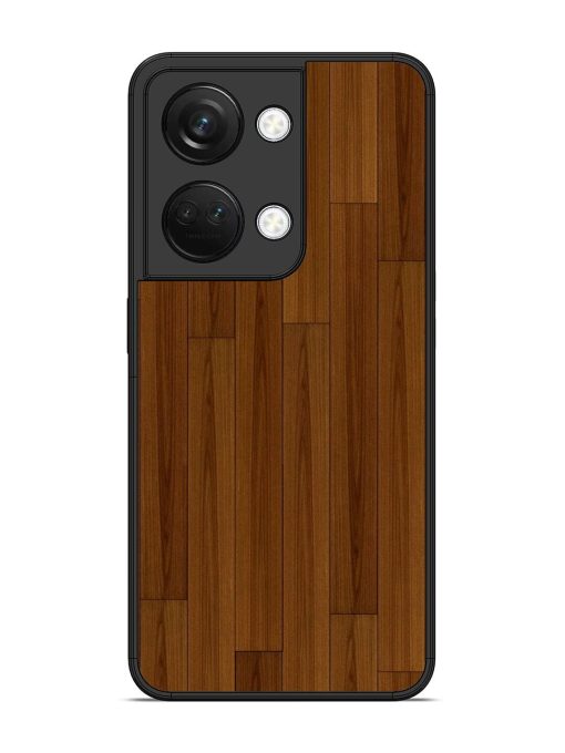 Warm Woodgrain Glossy Soft Edge Case for Oneplus Nord 3 (5G) Chachhi