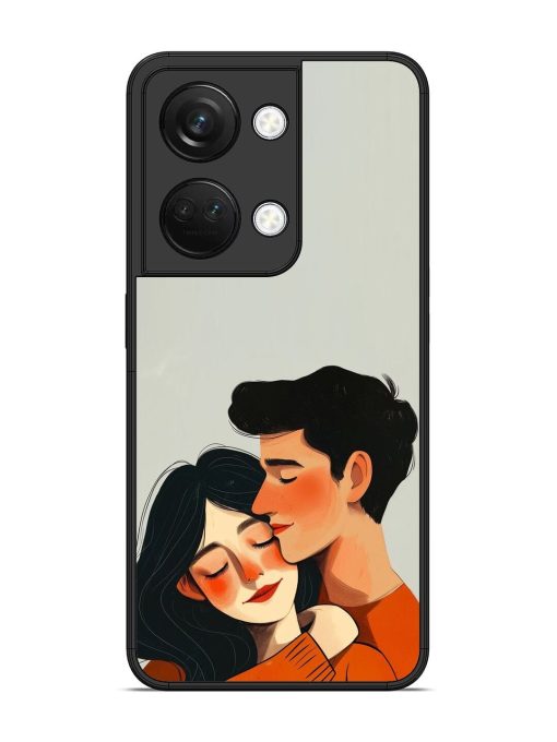 Craft Couples Glossy Soft Edge Case for Oneplus Nord 3 (5G) Chachhi