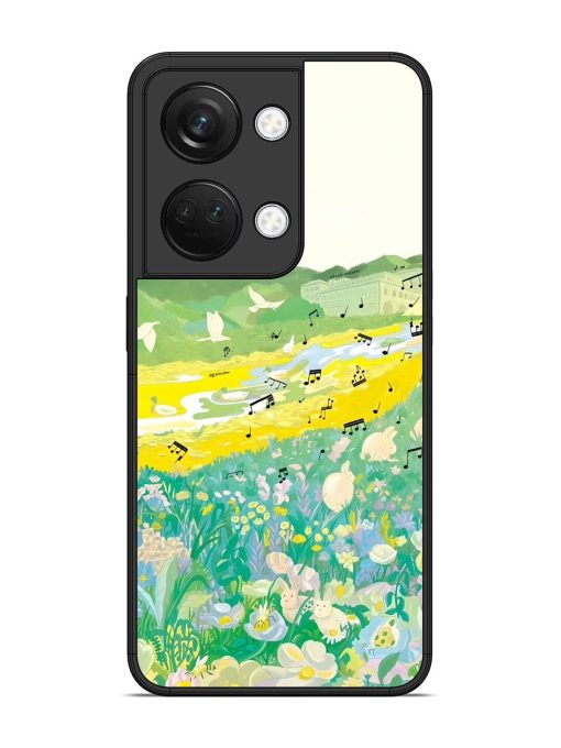 Melody In Bloom Glossy Soft Edge Case for Oneplus Nord 3 (5G) Chachhi