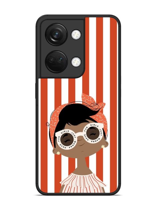 Girls Just Wanna Have Fun Glossy Soft Edge Case for Oneplus Nord 3 (5G) Chachhi