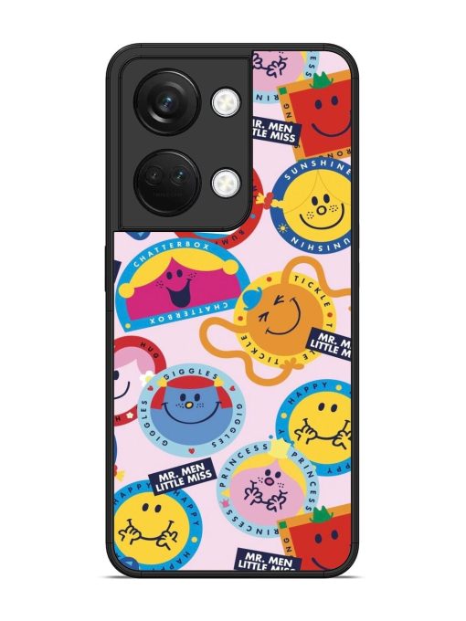 Whimsical Mr. Men & Little Miss Glossy Soft Edge Case for Oneplus Nord 3 (5G) Chachhi