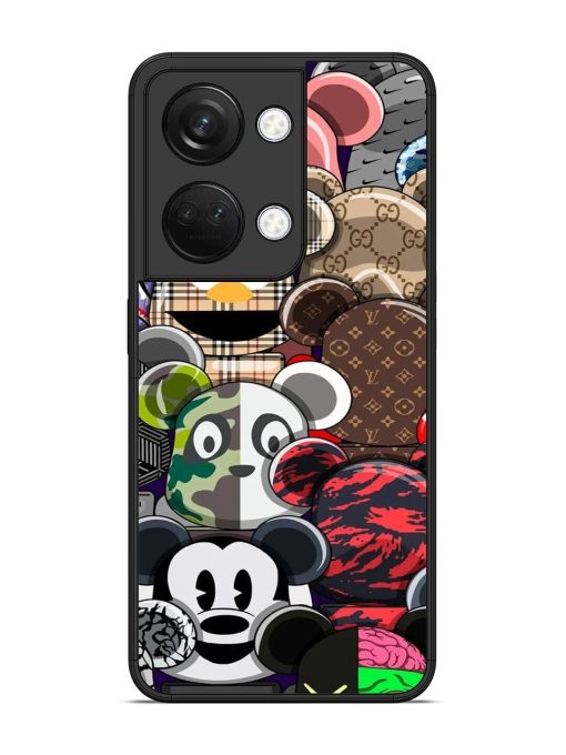 Streetwear Bearbrick Extravaganza Glossy Soft Edge Case for Oneplus Nord 3 (5G) Chachhi