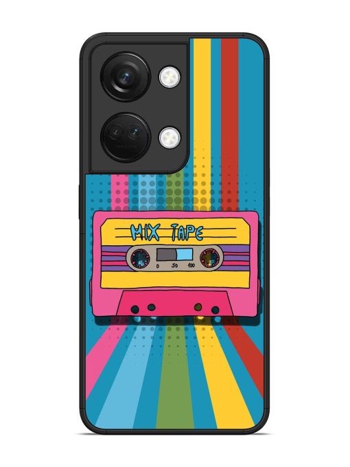 Retro Cassette Tapes Glossy Soft Edge Case for Oneplus Nord 3 (5G) Chachhi