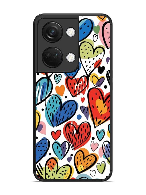 Heartfelt Harmony Glossy Soft Edge Case for Oneplus Nord 3 (5G) Chachhi