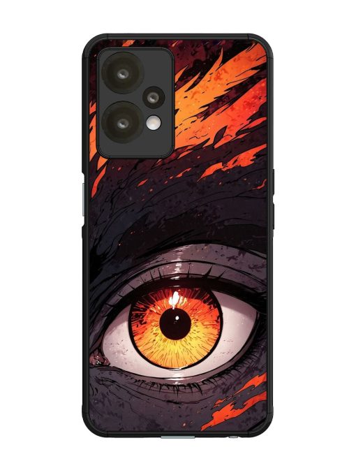 Inferno Gaze Glossy Soft Edge Case for Oneplus Nord Ce 2 Lite (5G) Chachhi