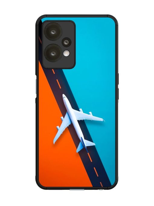 Skyward Bound Glossy Soft Edge Case for Oneplus Nord Ce 2 Lite (5G) Chachhi