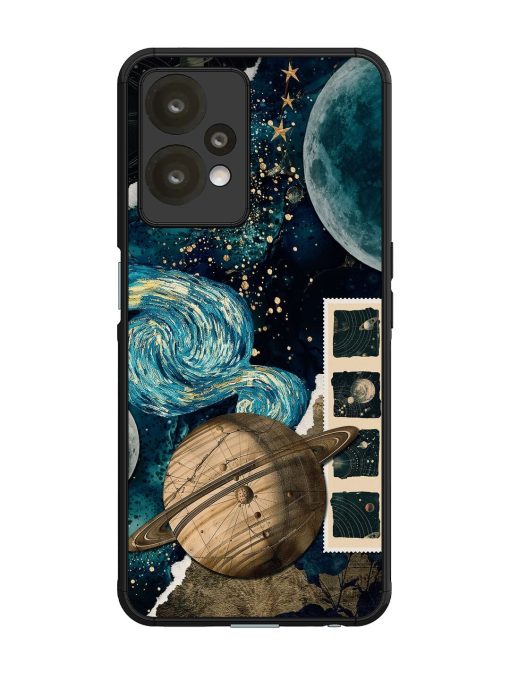 Celestial Tapestry Glossy Soft Edge Case for Oneplus Nord Ce 2 Lite (5G) Chachhi