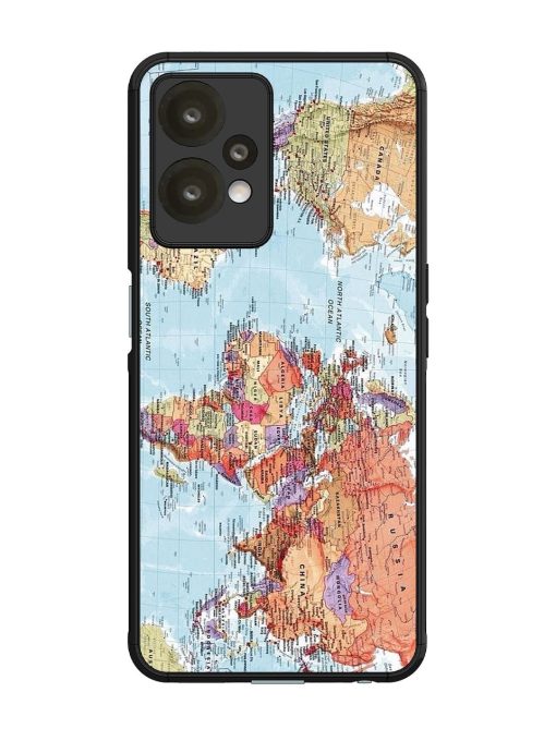 Our Blue Marble Glossy Soft Edge Case for Oneplus Nord Ce 2 Lite (5G) Chachhi