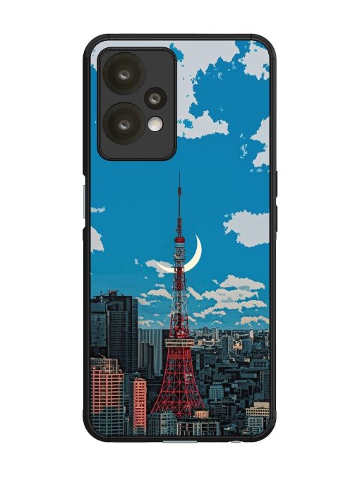 Tokyo Twilight Glossy Soft Edge Case for Oneplus Nord Ce 2 Lite (5G) Chachhi