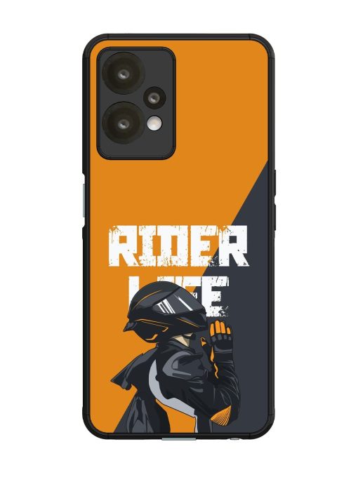 Ride Never Ends Glossy Soft Edge Case for Oneplus Nord Ce 2 Lite (5G) Chachhi