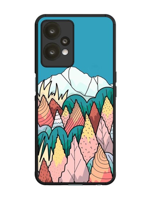 Mountain Dreamscape Glossy Soft Edge Case for Oneplus Nord Ce 2 Lite (5G) Chachhi