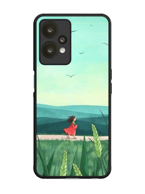 Solitude'S Serenity Glossy Soft Edge Case for Oneplus Nord Ce 2 Lite (5G) Chachhi