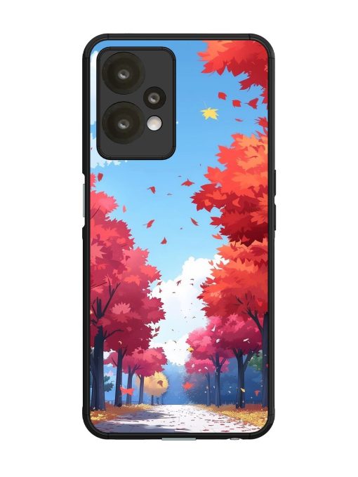 Autumn'S Embrace Glossy Soft Edge Case for Oneplus Nord Ce 2 Lite (5G) Chachhi