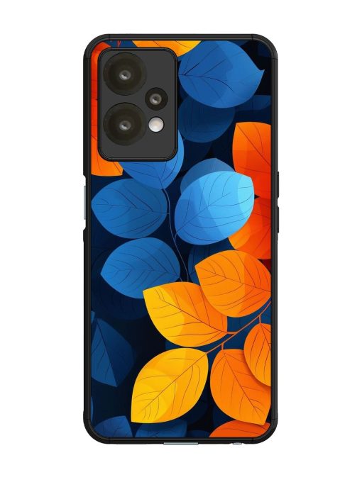 Autumn'S Contrast Glossy Soft Edge Case for Oneplus Nord Ce 2 Lite (5G)