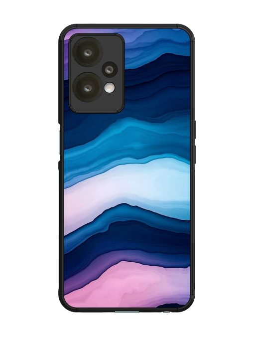 Oceanic Layers Glossy Soft Edge Case for Oneplus Nord Ce 2 Lite (5G) Chachhi