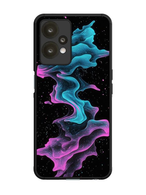 Cosmic Currents Glossy Soft Edge Case for Oneplus Nord Ce 2 Lite (5G) Chachhi